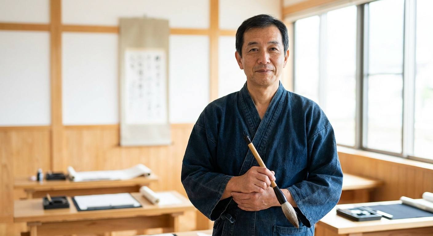 師範 進藤墨水